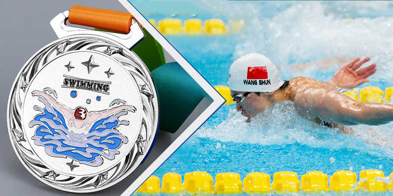 Der Nervenkitzel des Sieges: Custom Swimming Medaille