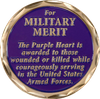 Purple Heart Challenge Coin