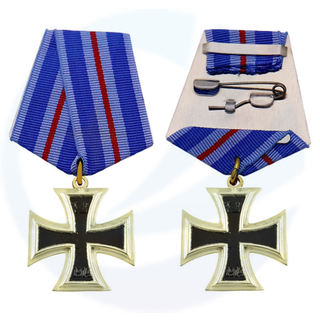 Custom Iron Cross Medal Badge Münze Gold 1939 Iron Deutschland Promotion Custom Größe Begrüßung Kunst & sammelbarer Farbbeutel