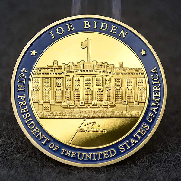 Custom -Wahlunterstützung Gegenstände machen Militärpräsident der Vereinigten Staaten gravierter Münzen Präsidentschaft einzigartige coole Herausforderung Coin