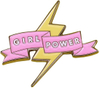 Custom Woman Power Email Revers Pin Hersteller
