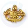 Kambodschanisches militärisches Metallabzeichen