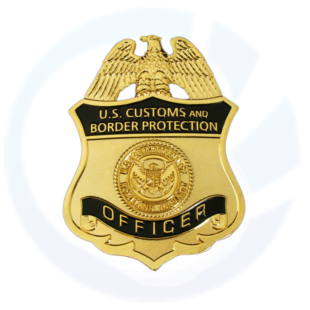 CBP -Offizier US -Zoll- und Grenzschutz -Abzeichen Replica Film Requisiten