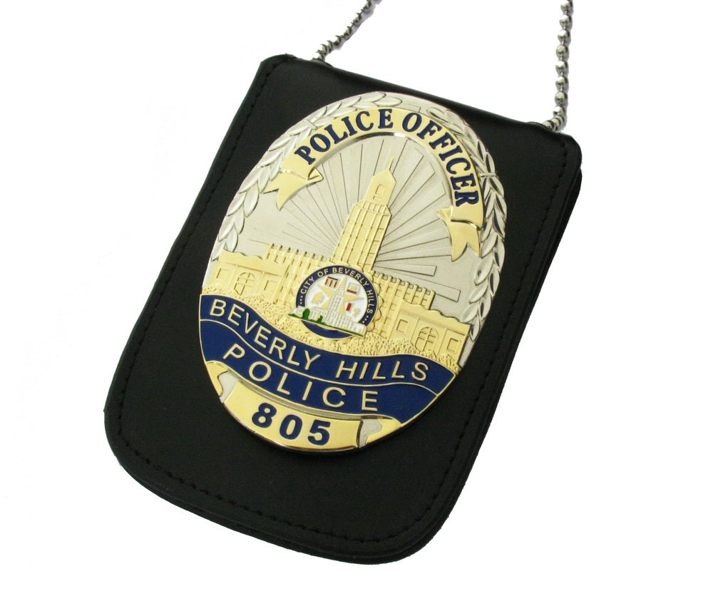 BHPD Beverly Hills Polizist Abzeichen Replik Film Requisiten mit Nr. 805