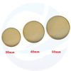 Benutzerdefinierte Logo Gold Silber Kupfer Messing Metall 30mm 40 mm 50 mm Messing Blindmünze für Faserlasergravur