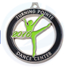 Personalisierte Design Custom Dance Medal Wettbewerb Zinklegierung Metallmedaille Ballett Figur Skating Gymnastics Medaille mit Band