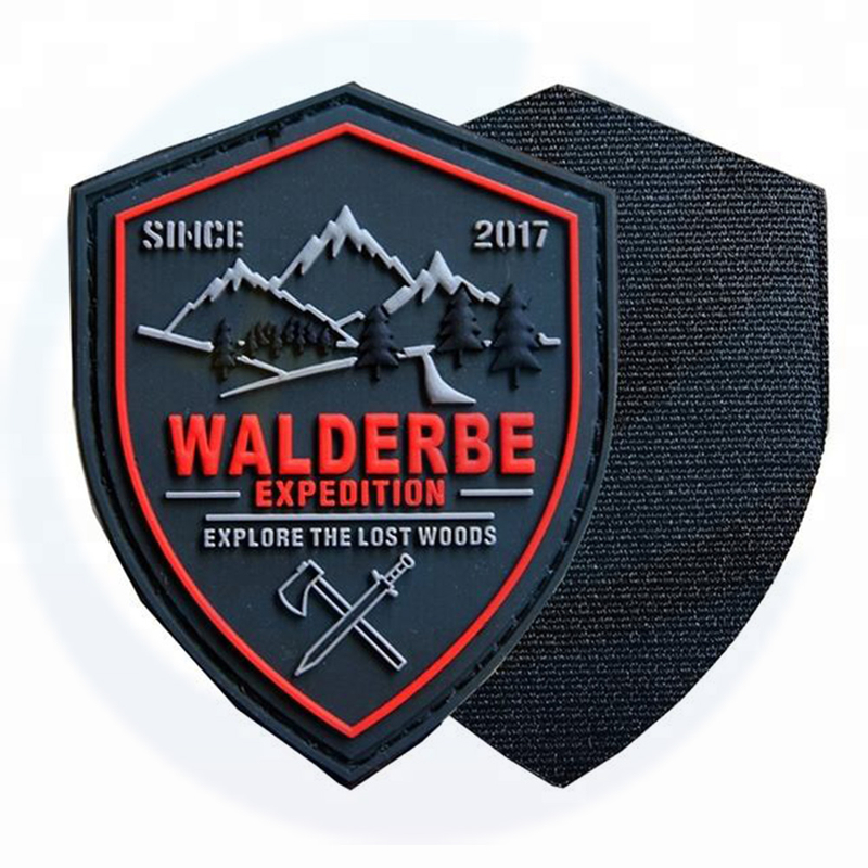 Custom geprägter 3D -Weichkleidungs ​​-PVC -Patch