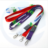 Werbemerkundet Polyester OEM/ODM Sublimation Printing Lanyard und ID -Abzeichenhalshalle Lanyards