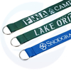 Benutzerdefinierte Lanyards mit abnehmbarem Schnappschüsse Lanyardhalter gewebte Polyester Lanyard