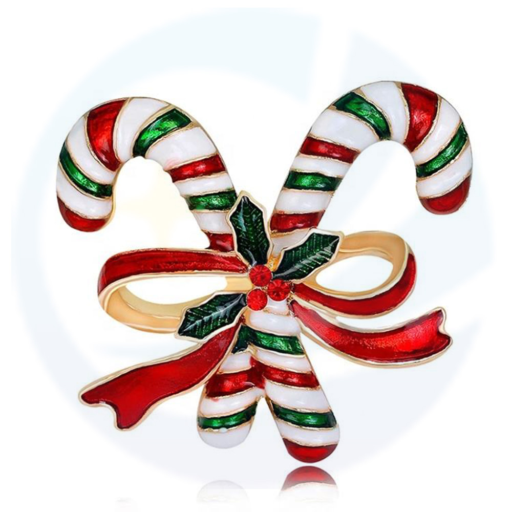 Customized Christmas Emblem, Urlaubsdekoration 3D -Stifte, Reversnadel