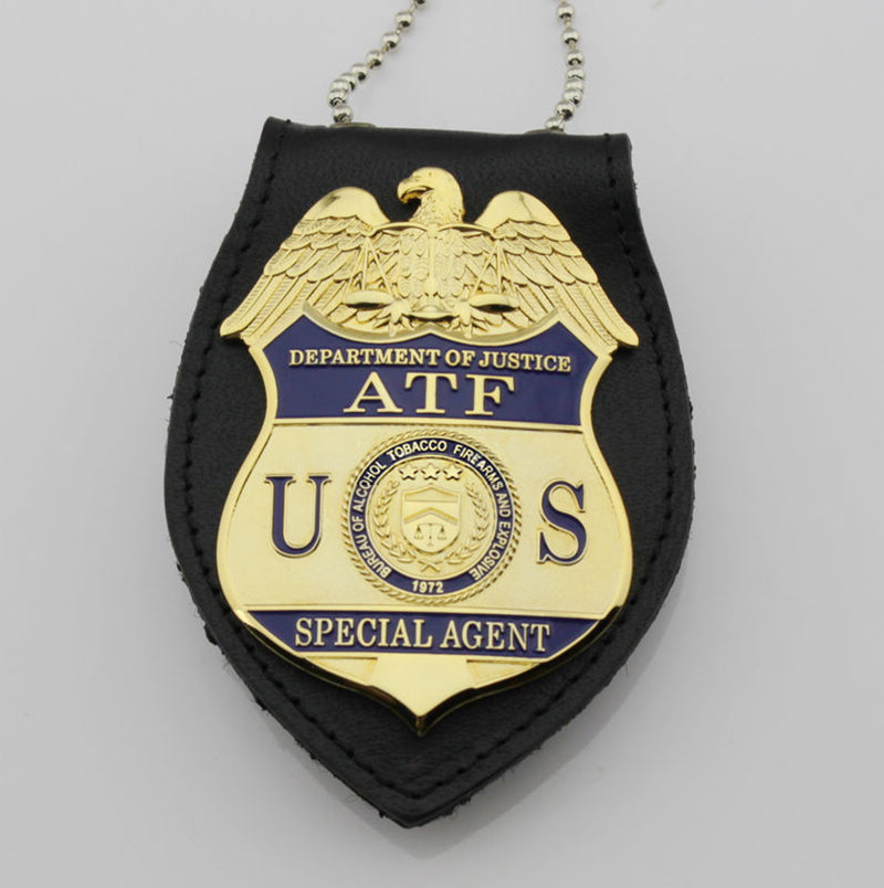 US ATF Special Agent Badge Replik Film Requisiten