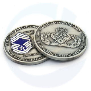 USAF Senior Master Sgt/1. Sgt Rang Air Force Challenge Coin