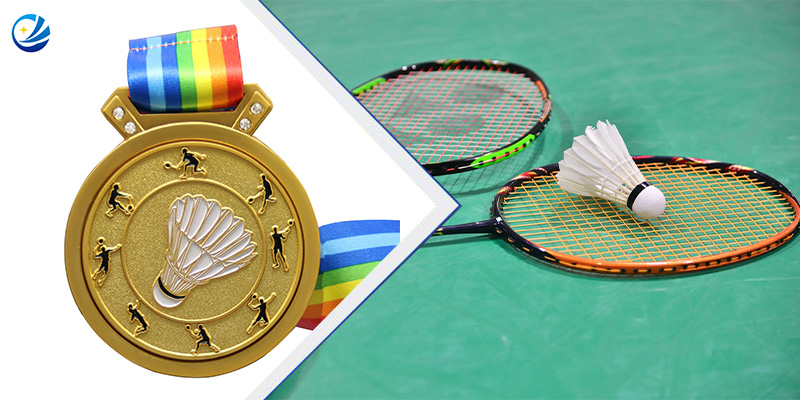 Custom Sportmedaillen: Ehren von Badminton Champions