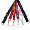 Benutzerdefinierte gedruckte Nackengurt Lanyard Schlinge ID Abzeichenhalter Lanyard und PVC -Name Karte Polyester Schlüsselbund Lanyard Lanyard