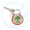 OEM Factory Promotion Custom Logo Sticked Patch Keychain