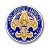 Custom Challenge Metal American Eagle Boy Scout Distinguished Eagle Münzen