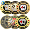 Custom Design Soft Emaille Double Sides 3D Round Collekible Poken Poker Coin, Fabrik Großhandel Spiele Token Münze