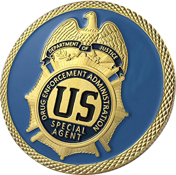 Custom Coin Maker Witzige großartige einzigartige personalisierte personalisierte Polizei US -DEA -Durchsetzungsverwaltung (DEA) Correctional Officer Challenge Coin