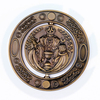 Souvenir 3d Metallmünzenhersteller Custom Emaille Stempel stempeln Doppelmünzstab