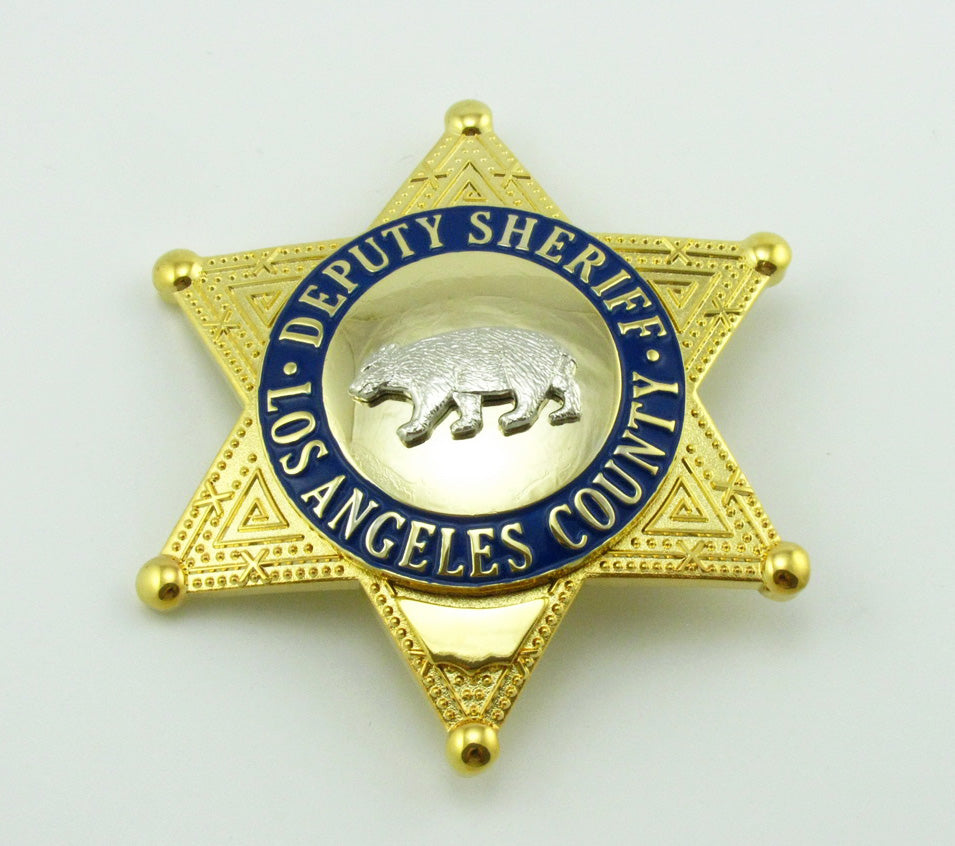 Lasd Los Angeles County Deputy Sheriff Bear Abzeichen Replik Film Requisiten