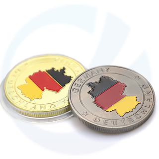 Deutschland Souvenir Handwerk Gedenkmünzen Metall Challenge Münzen Antike Silbergold -Münzen