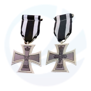 Billiges kundenspezifisches Deutschland 1813 1914 1870 WW1 WW2 Deutsche Iron Cross Honor Award Medaille