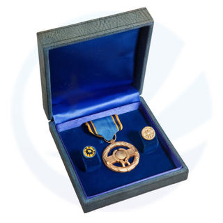 Fabrik Custom Award Medaillion US Honor NASA Medal mit Samtbox