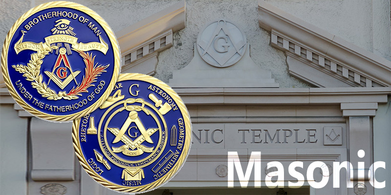 Masonic Challenge Coin