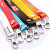 2023 Hot Fashion Custom Logo Keychain Polyester Lanyards mit Kartenhalter Mode Neckriemen