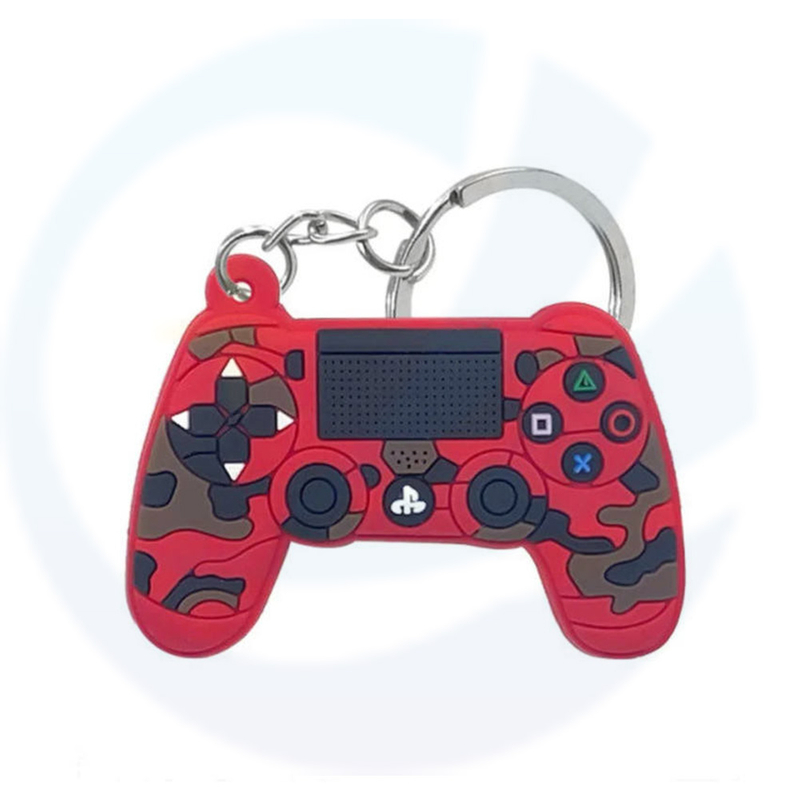 Großhandel Game Machine Keyring PVC Keychain Soft Silicon Gummi -Gamepad -Schlüsselbund