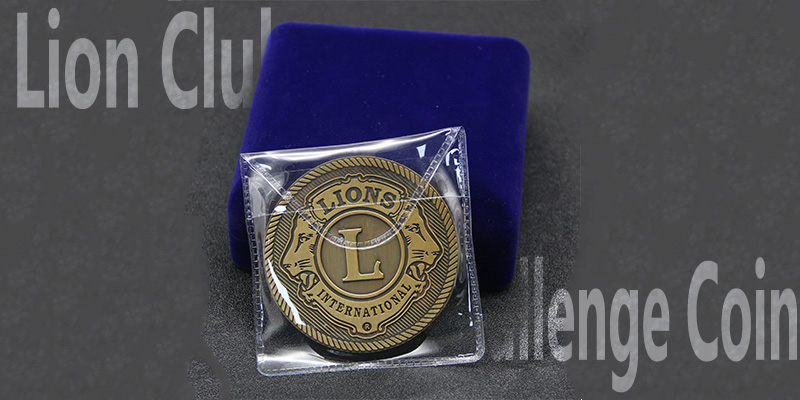 Lion Club Challenge Coin