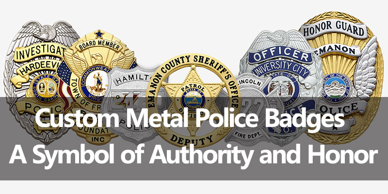 Custom Metal Police Badges: Ein Symbol für Autorität und Ehre