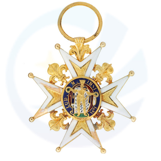 Kreuz des königlichen und militärischen Ordens von Saint Louis, Chevalier Ehrenreligionsmedaille Saint Badge