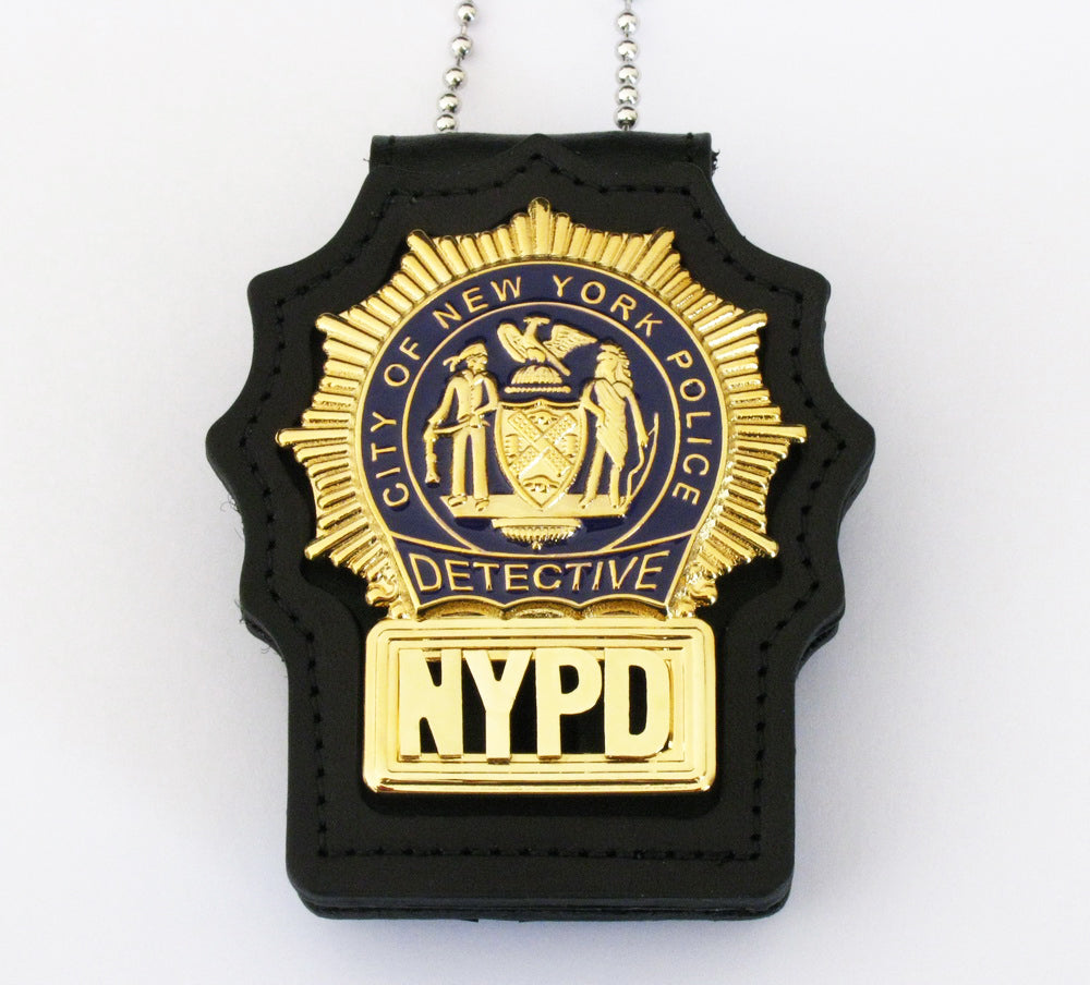 NYPD New York Police Detective Badge Replik Film Requisiten