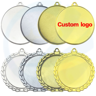 Hersteller Großhandel Prints Aufkleber Metal Craft Zink Alloy Brass Race Award Custom Logo Sport Sublimation Blank Medaille