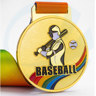 Customized Logo Metal Sports Baseballmedaille