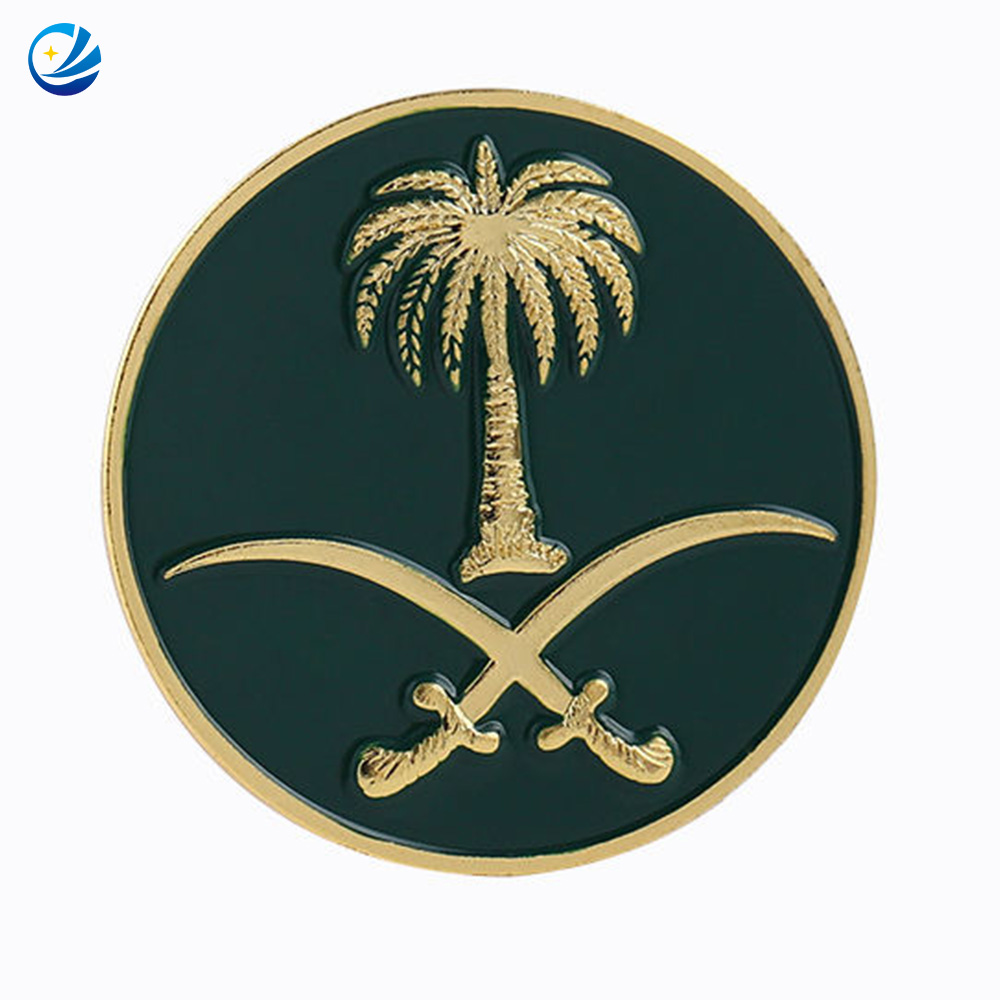 Saudi -Arabien National Day Arabien Souvenir VAE Dubai Expo Abzeichen saudische Produkte Lapel Emaille Pin saudi -arabische Stifte