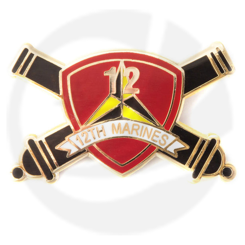 12. Marine Regiment Pin