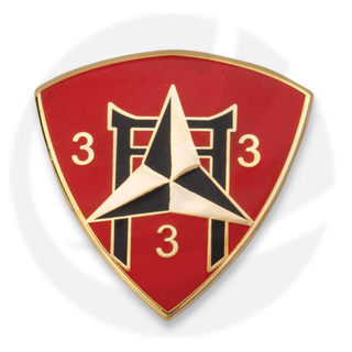 3. Bataillon 3. Marines Pin