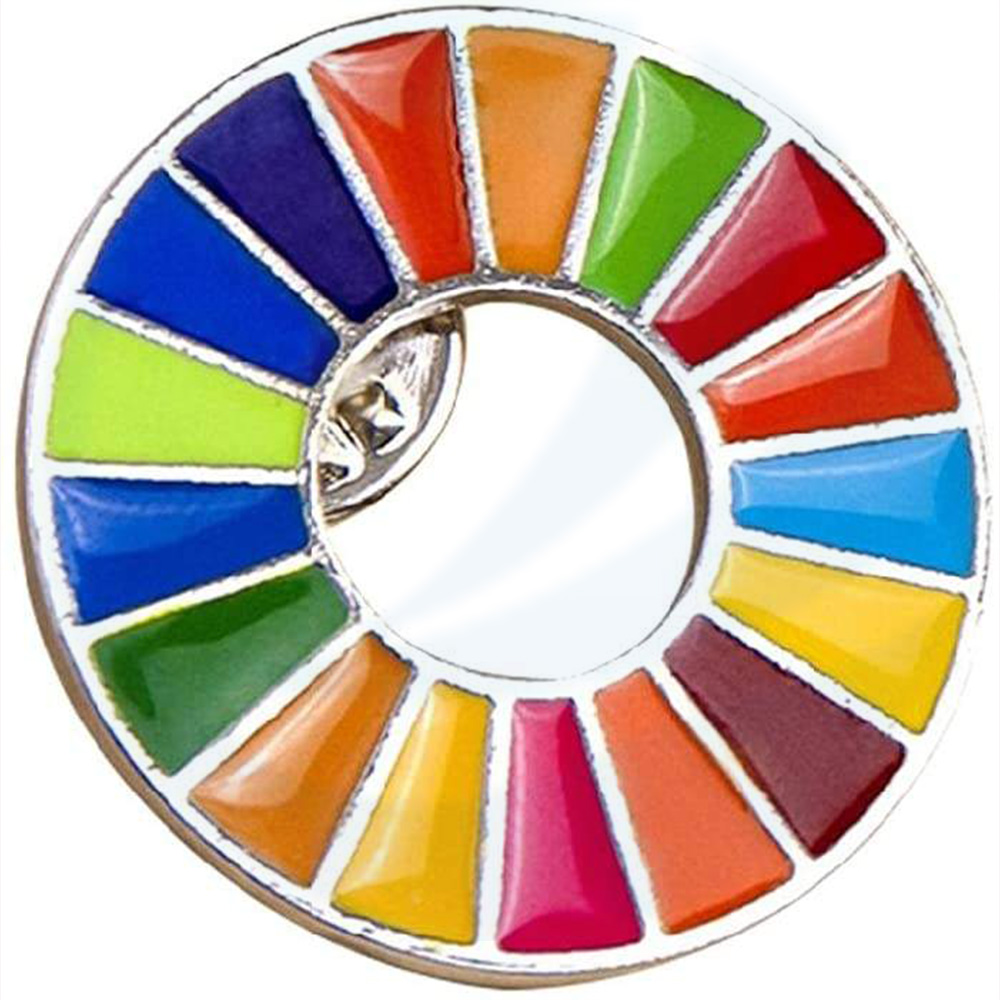 Großhandel hochwertiger SDG Emaille Pin Mark Professionelles SDGS -Revers -Pins -Hersteller