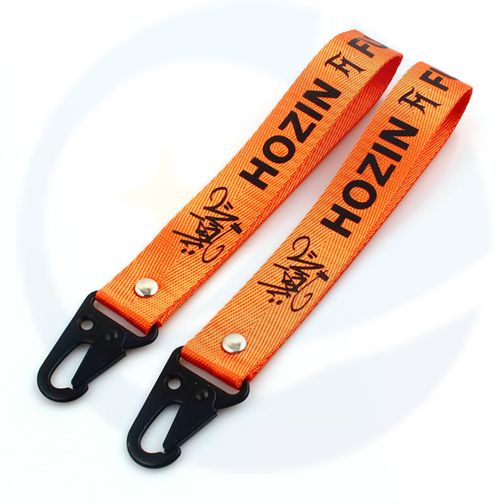 Polyester Lanyards -Gurt -ID -Halter Key Dauerhafte Premium -Qualität billige Lanyard -Schlüsselkette Handgelenk Lanyards