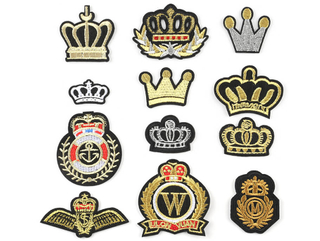 Custom Royal Britain Military Hat Stickerei Patch