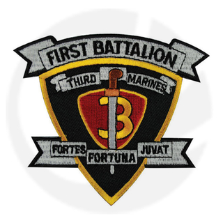 1. 2. Bataillon 3. Marines Patch