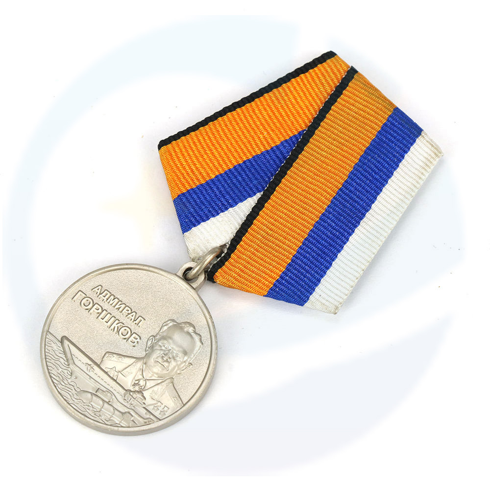 Fabrikpreis Custom Medal Abzeichen Jubiläum Souvenir Medallas de Metal 3d Honor Awards Medaillen mit Band