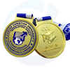 Metal Crafts Customized Game Sports Events Plain 2d 3d Blank University School Graduate Honor Plating Goldmedaille