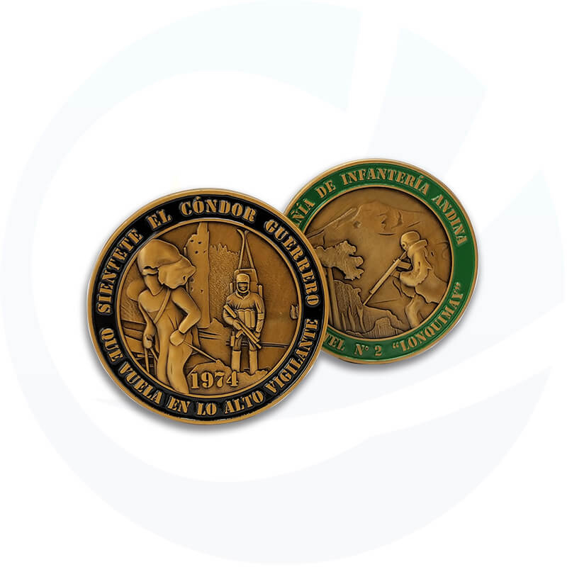Antike Gold Challenge Coin