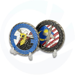 3D Aircraft Challenge Coin Armee