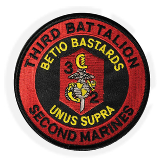 3. Bataillon 2. Marines Patch