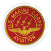 Rote Marine Corps Aviation Patch