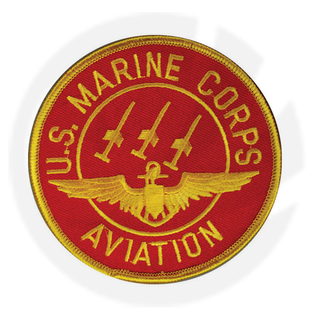 Rote Marine Corps Aviation Patch
